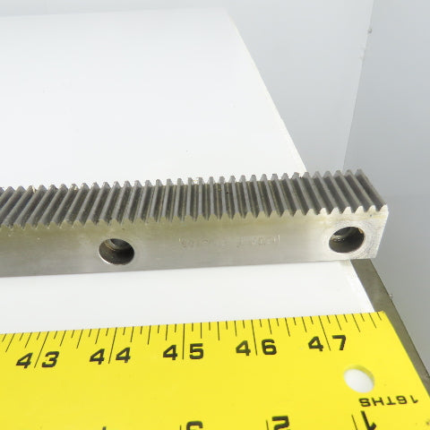 Gudel 0103709 30mm x 30mm Gear Rack Guideway 1230mm OAL 20° Pressure Angle