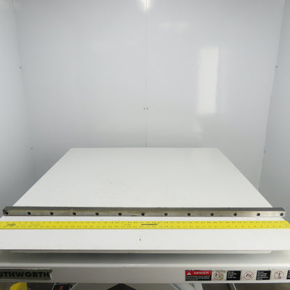 Gudel 0103709 30mm x 30mm Gear Rack Guideway 1230mm OAL 20° Pressure Angle