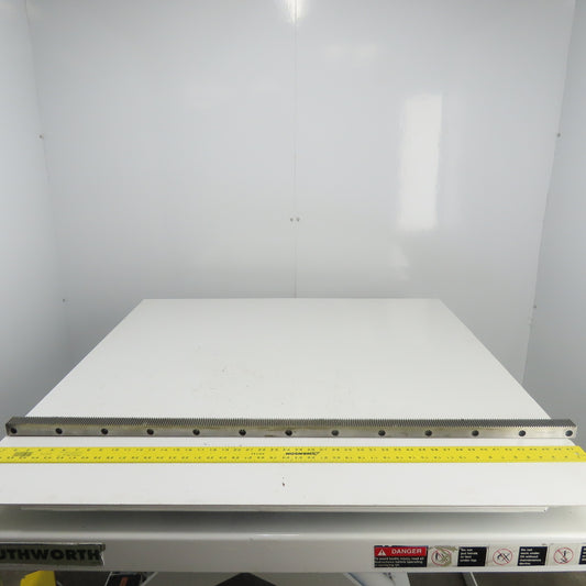 Gudel 0103709 30mm x 30mm Gear Rack Guideway 1230mm OAL 20° Pressure Angle