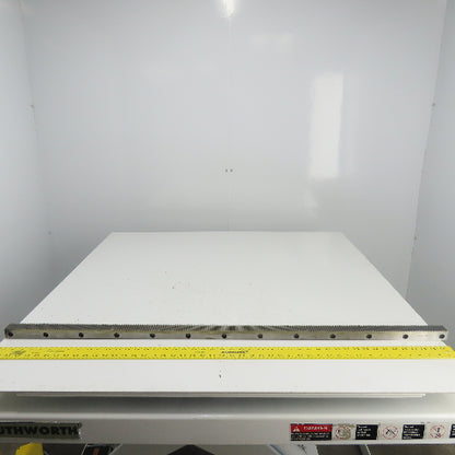 Gudel 0103709 30mm x 30mm Gear Rack Guideway 1230mm OAL 20° Pressure Angle