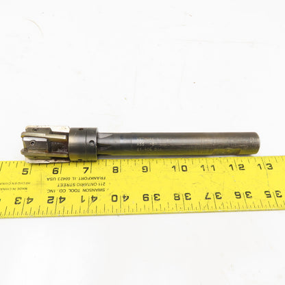 Wetmore 1.406" Diam 6 Flute Adjustable Chucking Reamer 13/16" Shank 8" OAL