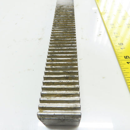 30mm x 30mm Gear Rack Guideway 630 mm OAL 20° Pressure Angle