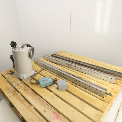 Wila Hydraulic Press Brake Die Clamping System For 10' (120") W/ Power Unit