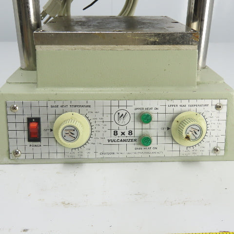 W & W Co. Model 0546 8" x 8" Vulcanizer For Rubber Molds 120V 50/60Hz