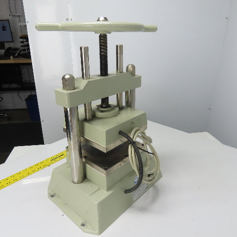 W & W Co. Model 0546 8" x 8" Vulcanizer For Rubber Molds 120V 50/60Hz