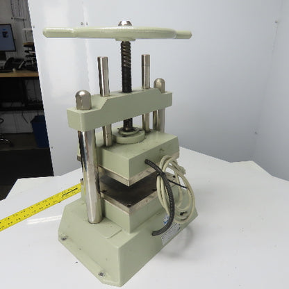 W & W Co. Model 0546 8" x 8" Vulcanizer For Rubber Molds 120V 50/60Hz