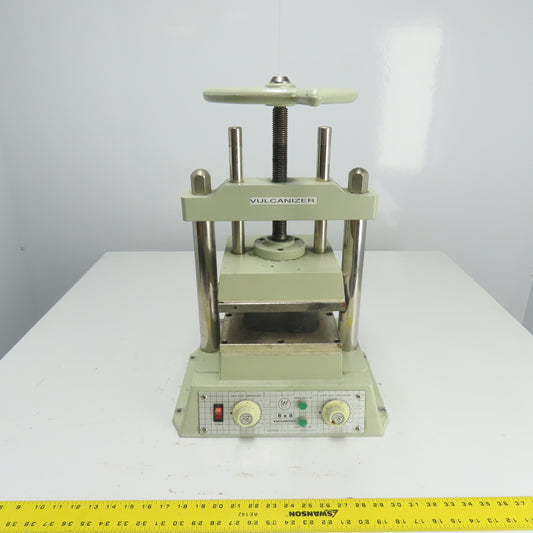 W & W Co. Model 0546 8" x 8" Vulcanizer For Rubber Molds 120V 50/60Hz