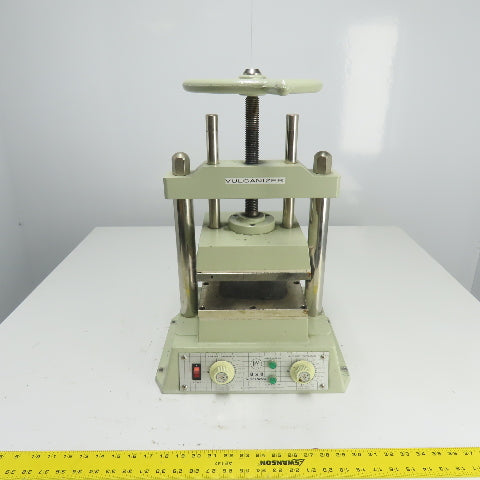 W & W Co. Model 0546 8" x 8" Vulcanizer For Rubber Molds 120V 50/60Hz