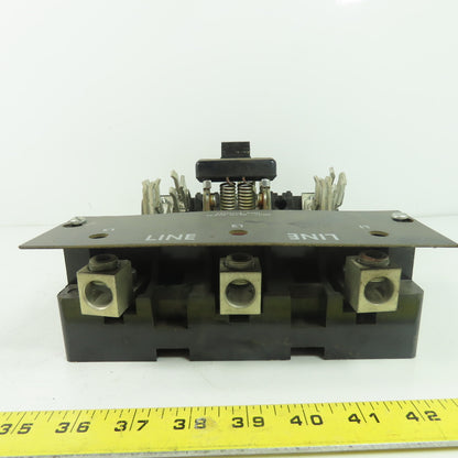 General Electric THMC34 QMW Fusible Disconnect Switch 600V 200A W/ Bottom Block