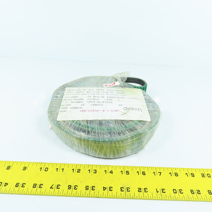 All State Industries 100-15/16" x 1-5/8" Endless Rough Rubber Conveyor Belt