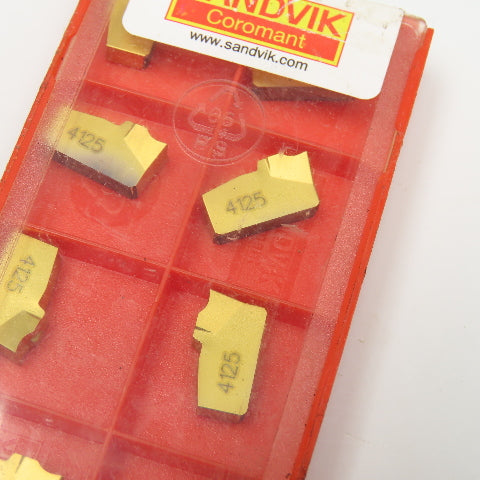 Sandvik Coromant N151.2-400-5E 4125 Indexing Parting Cutoff Insert Lot Of 10