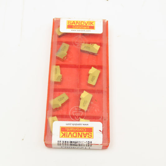 Sandvik Coromant N151.2-400-5E 4125 Indexing Parting Cutoff Insert Lot Of 10