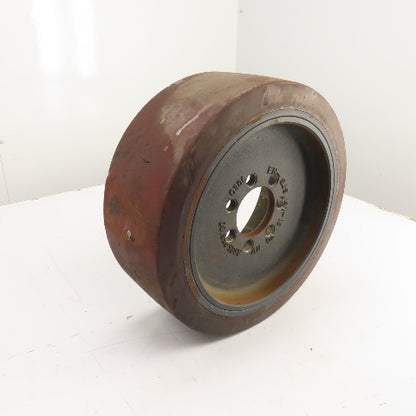 Yale NTA030SBEM48TV13 Narrow Aisle Forklift Solid Cushion Guide Wheel 6x15.5"