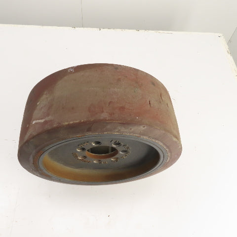 Yale NTA030SBEM48TV13 Narrow Aisle Forklift Solid Cushion Guide Wheel 6x15.5"