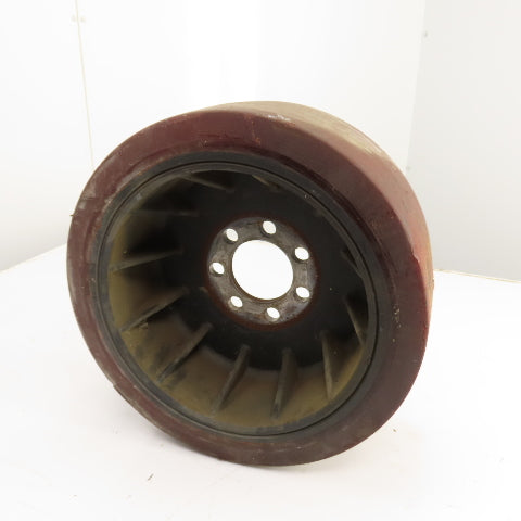 Yale NTA030SBEM48TV13 Narrow Aisle Forklift Solid Cushion Guide Wheel 6x15.5"