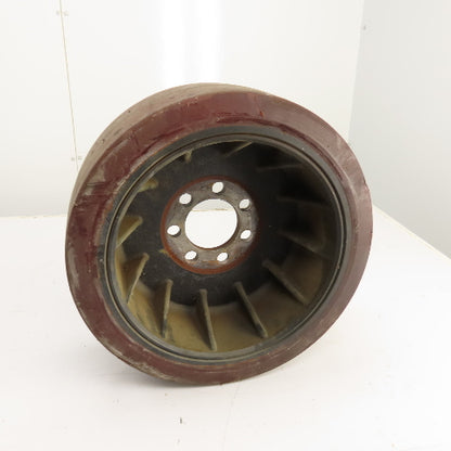 Yale NTA030SBEM48TV13 Narrow Aisle Forklift Solid Cushion Guide Wheel 6x15.5"