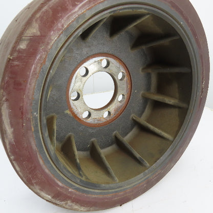 Yale NTA030SBEM48TV13 Narrow Aisle Forklift Solid Cushion Guide Wheel 6x15.5"