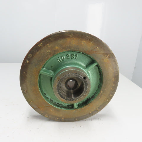 Chicago Rivet ND251 14"OD Flywheel Pulley 1-3/16"Bore From Rivet Setting Machine