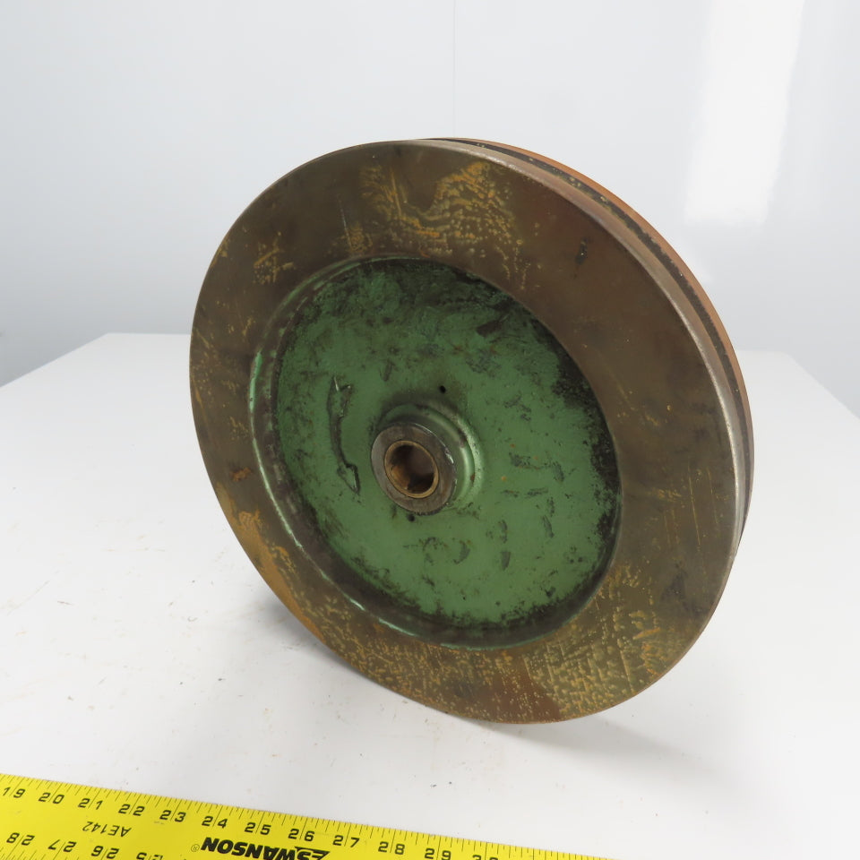 Chicago Rivet ND251 14"OD Flywheel Pulley 1-3/16"Bore From Rivet Setting Machine