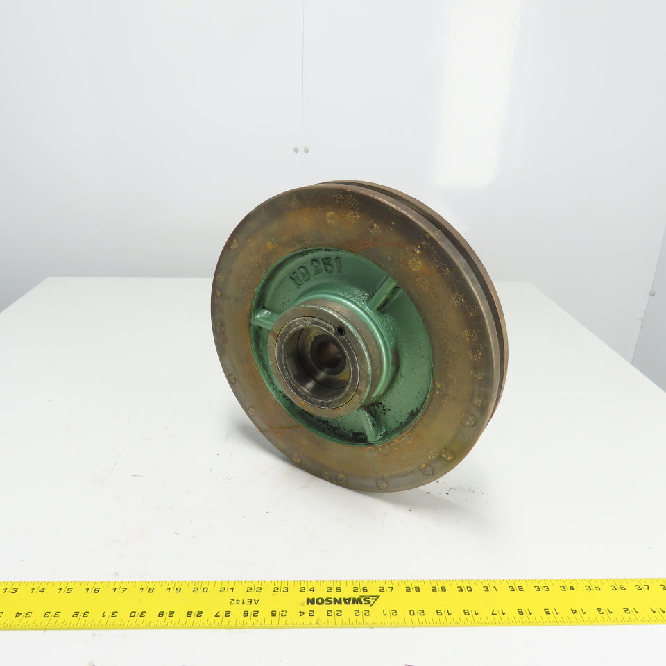 Chicago Rivet ND251 14"OD Flywheel Pulley 1-3/16"Bore From Rivet Setting Machine