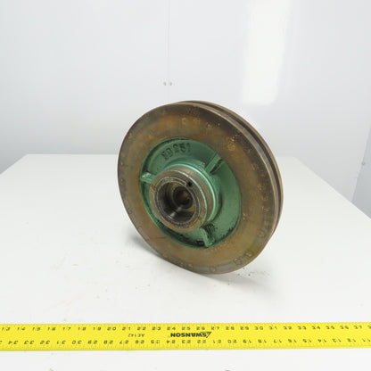 Chicago Rivet ND251 14"OD Flywheel Pulley 1-3/16"Bore From Rivet Setting Machine