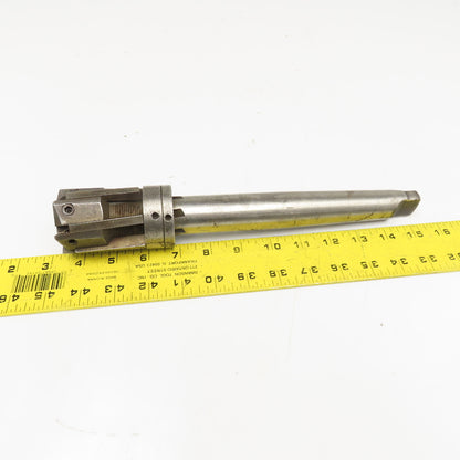 2-3/16" Adjustable Reamer 4MT Shank 6 Flute 14" OAL