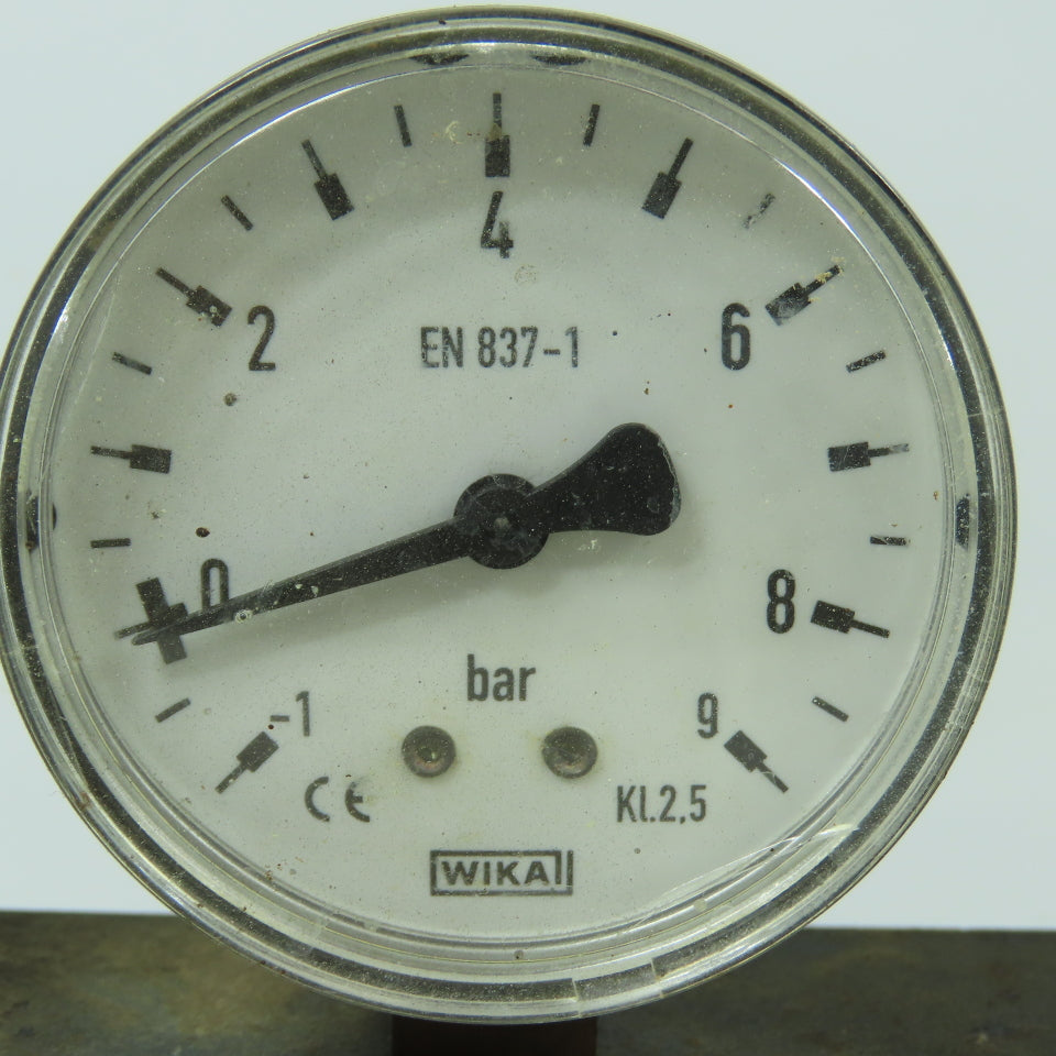4 Multi Air Pressure Gauge Cluster Display Manifold 0-9 Bar & 0 To -1200 mbar