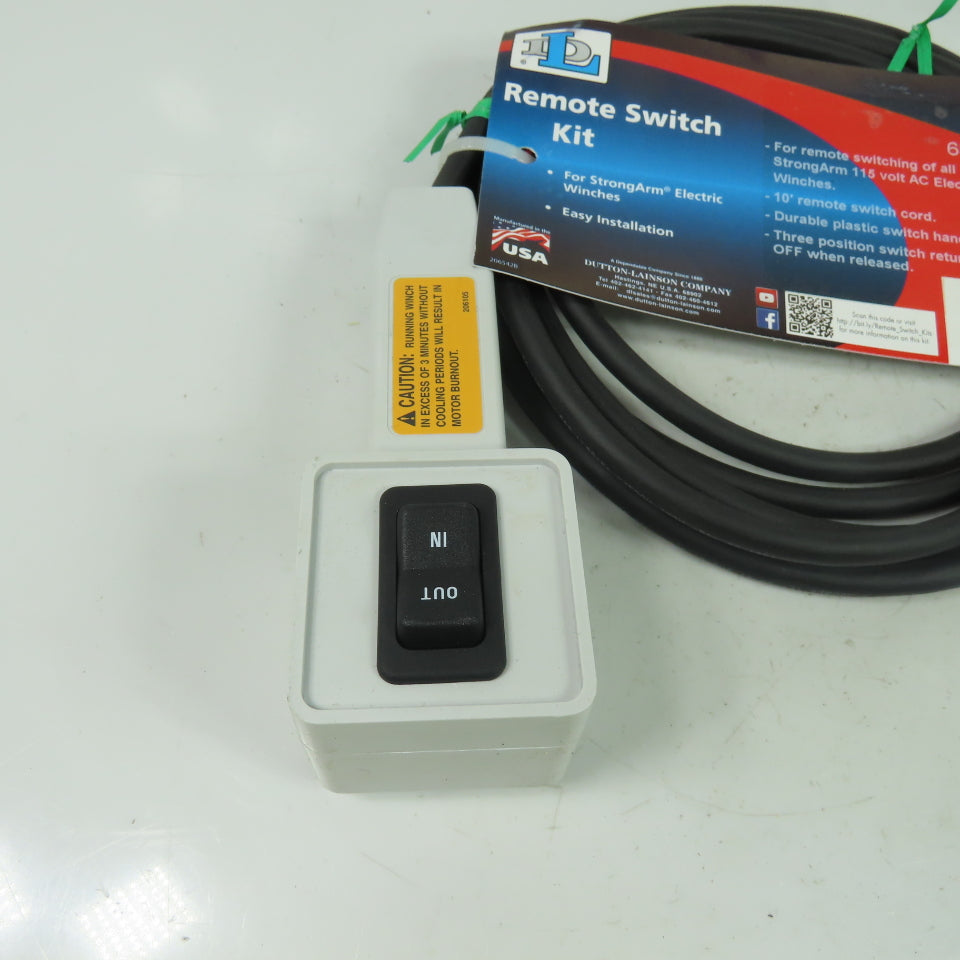 Dutton-Lainson 6372 Remote Switch Kit 115V 10' Cord