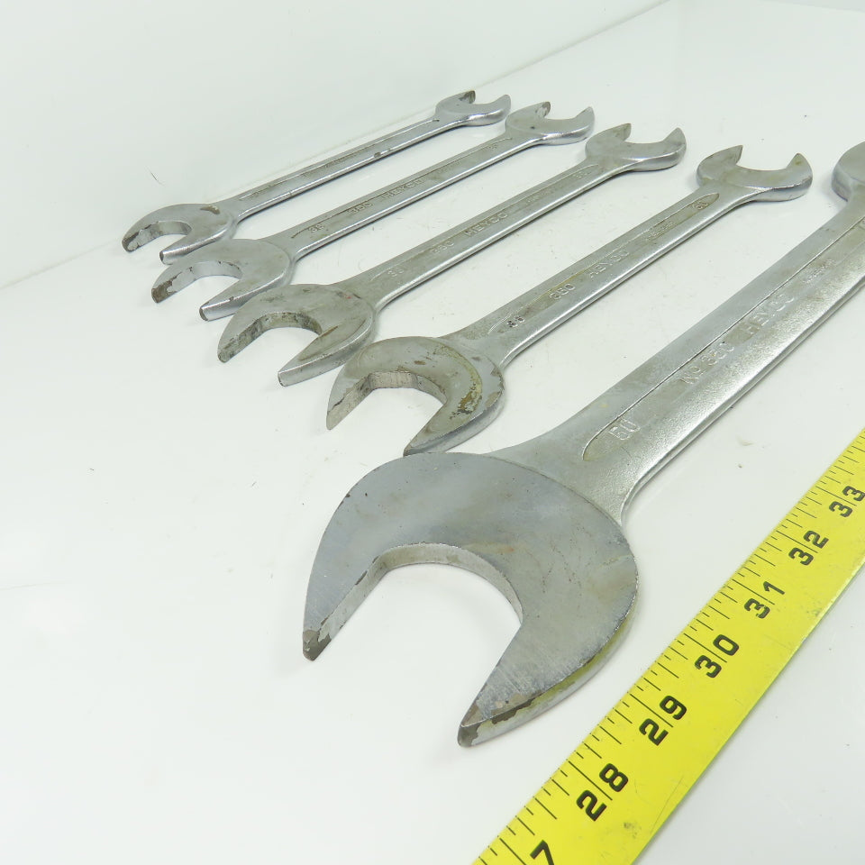 Chrom-Vanadium Heyco 50x46mm 36x30mm 32x27mm Double Open End Wrench Mixed Lot/5