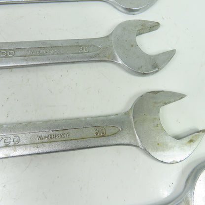 Chrom-Vanadium Heyco 50x46mm 36x30mm 32x27mm Double Open End Wrench Mixed Lot/5