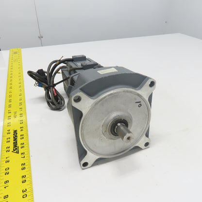 Mitsubishi HA-FF43BG1 AC Servo Gear Motor 3AC 126V 2.5A W/ GR-S-40-A 10:1 Ratio