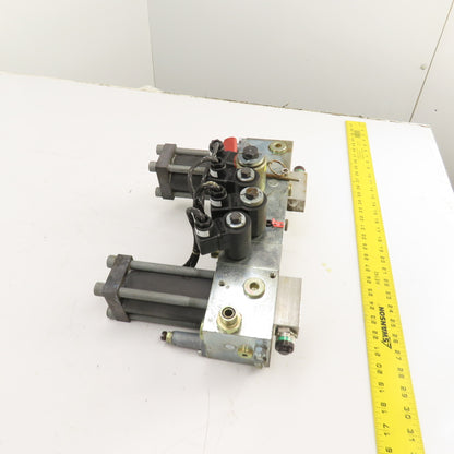 Hawe SK 7650 HMF Hydraulic Mast Control Valve Bank From Yale NTA030SBEM48TV13