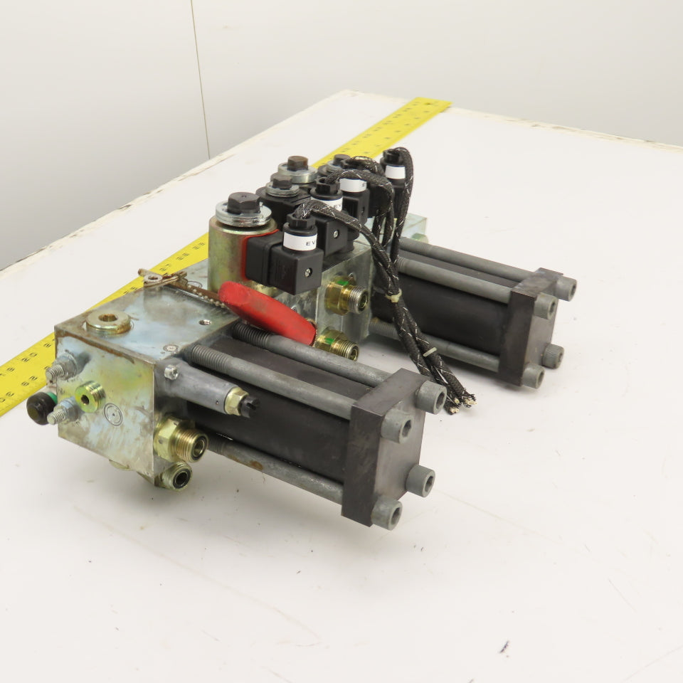 Hawe SK 7650 HMF Hydraulic Mast Control Valve Bank From Yale NTA030SBEM48TV13