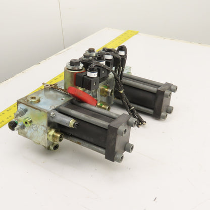 Hawe SK 7650 HMF Hydraulic Mast Control Valve Bank From Yale NTA030SBEM48TV13