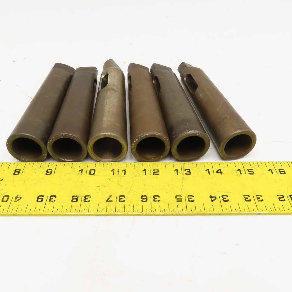 MT3 MT4 Morse Taper Adapter Sleeve 3-4 Lot Of 6