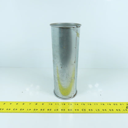 4" Rolled End Quick Connect Nordfab Style Duct Rigid Nipple Connector 11-1/4" L
