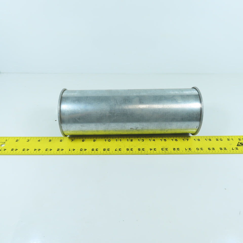 4" Rolled End Quick Connect Nordfab Style Duct Rigid Nipple Connector 11-1/4" L