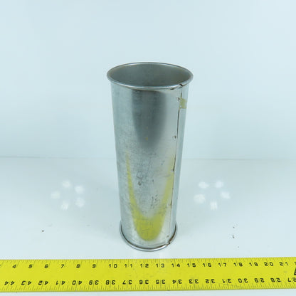 4" Rolled End Quick Connect Nordfab Style Duct Rigid Nipple Connector 11-1/4" L