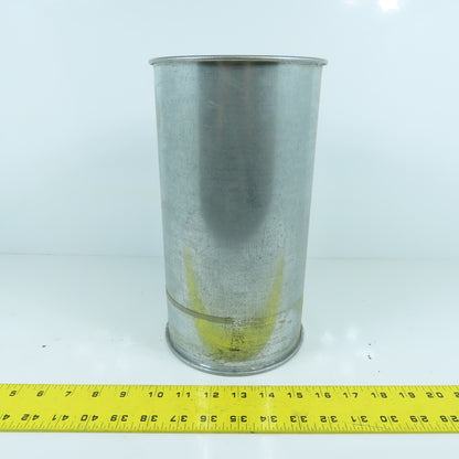 6" Rolled End Quick Connect Nordfab Style Duct Rigid Nipple Connector 11-1/4" L