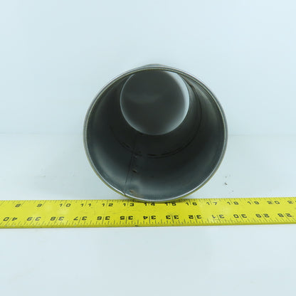 6" Rolled End Quick Connect Nordfab Style Duct Rigid Nipple Connector 11-1/4" L