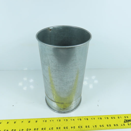 6" Rolled End Quick Connect Nordfab Style Duct Rigid Nipple Connector 11-1/4" L