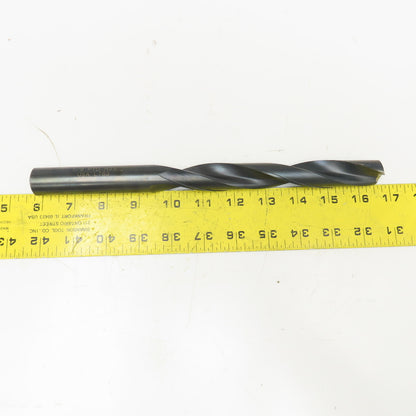 PTD 7/8" Diameter 2 Flute Twist Drill Coolant Thru 10-1/2" OAL