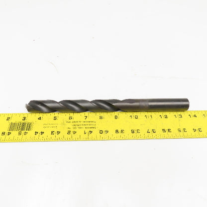 55/64" Diameter 2 Flute Twist Drill Coolant Thru 11" OAL