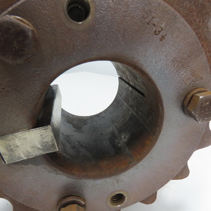 Browning S1-34 10-1/2" OD Two Strand Roller Chain Sprocket 3-1/4" Bore 17 Tooth