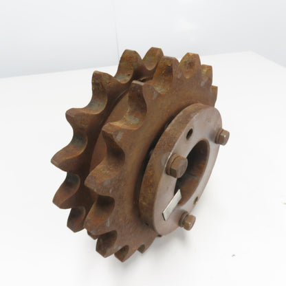 Browning S1-34 10-1/2" OD Two Strand Roller Chain Sprocket 3-1/4" Bore 17 Tooth