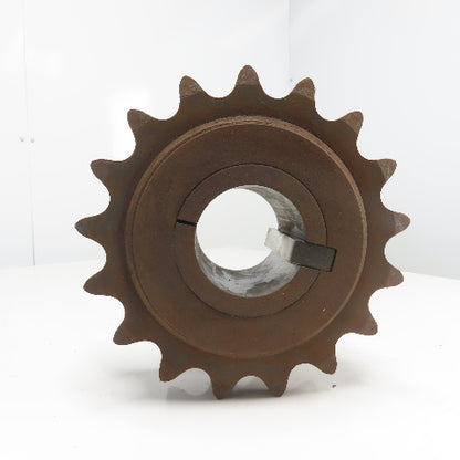 Browning S1-34 10-1/2" OD Two Strand Roller Chain Sprocket 3-1/4" Bore 17 Tooth