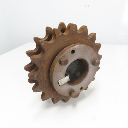 Browning S1-34 10-1/2" OD Two Strand Roller Chain Sprocket 3-1/4" Bore 17 Tooth
