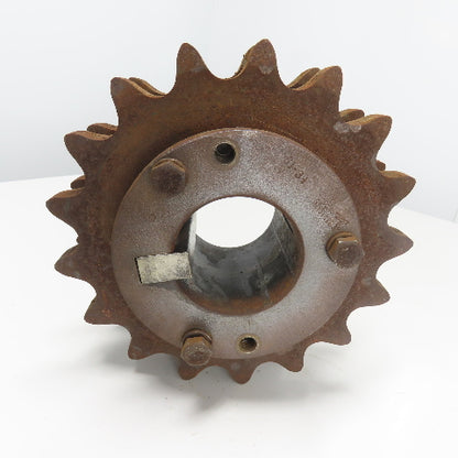 Browning S1-34 10-1/2" OD Two Strand Roller Chain Sprocket 3-1/4" Bore 17 Tooth