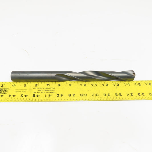 PTD 31/32" Diameter 2 Flute Twist Drill Coolant Thru 11" OAL