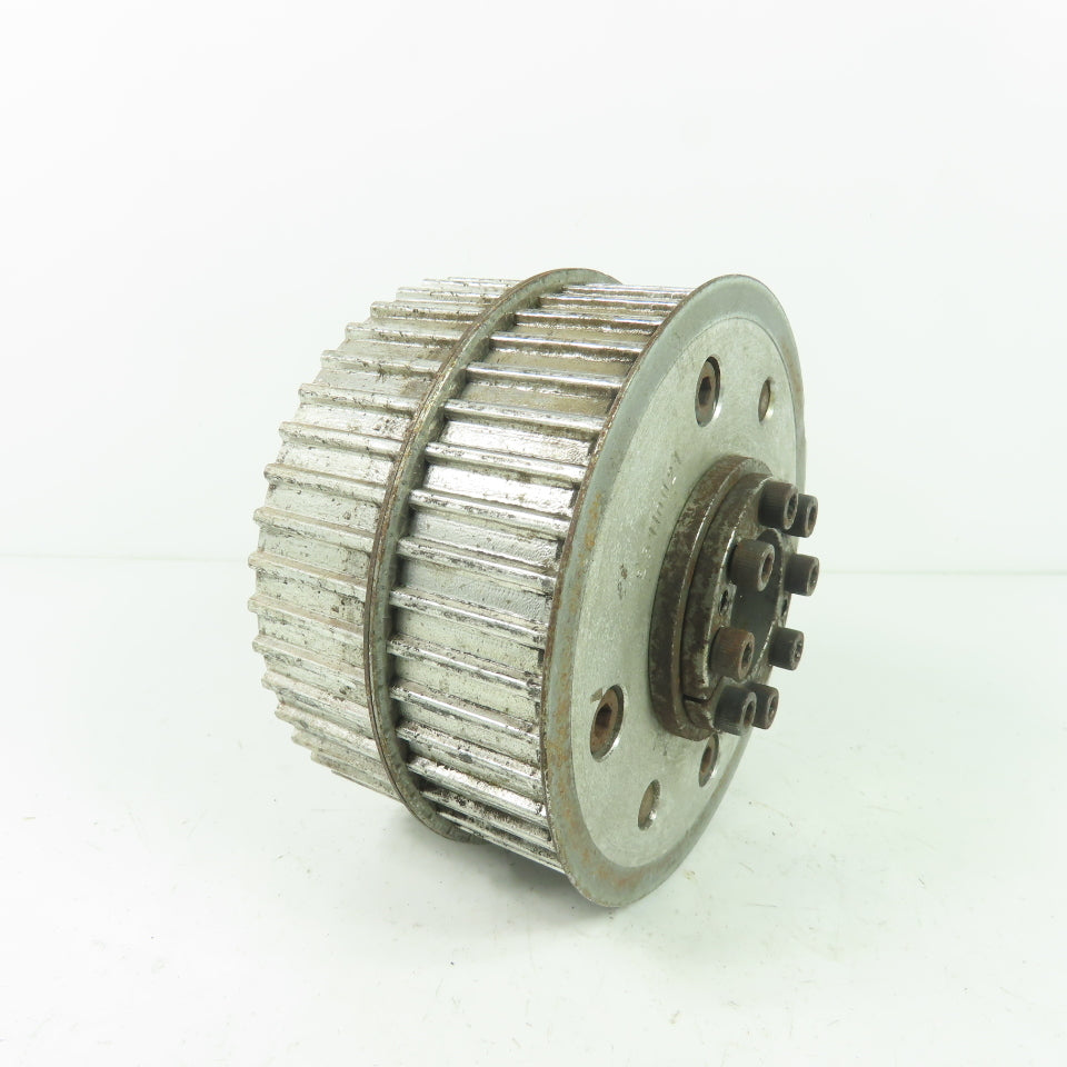 Dual Timing Belt Pulley 5-3/4" OD 1-3/8" Belt Width 1-3/8" Bore